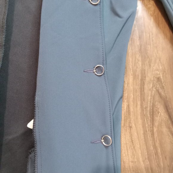 Gersumi Idun blue riding jacket grey collar size 8 - Picture 4 of 13